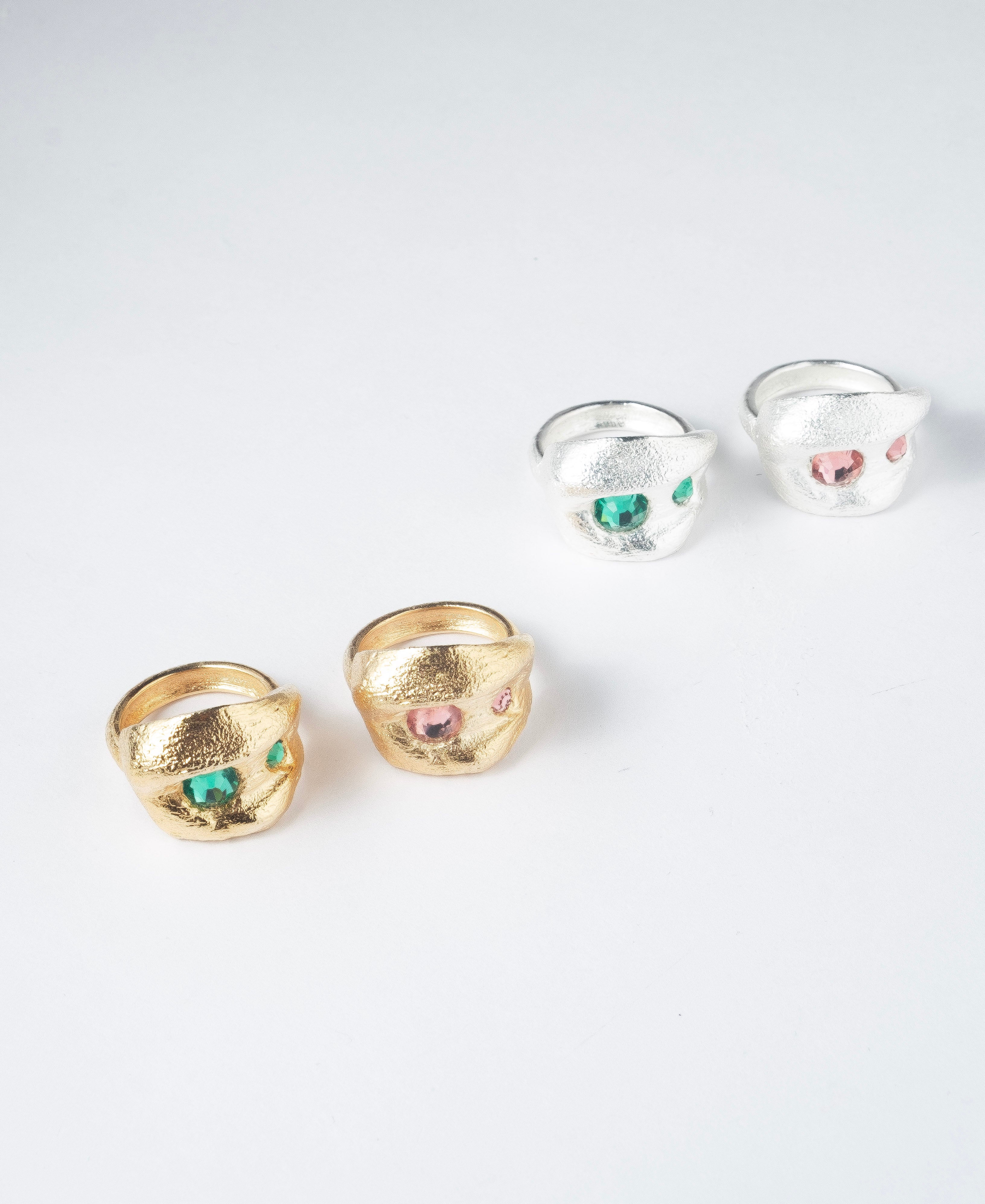 Anillo Soledad Plateado