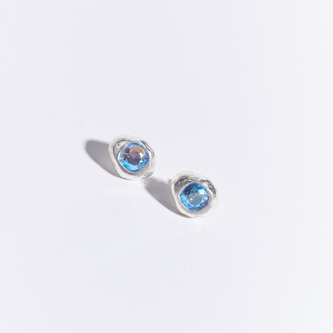 Aretes Ophelia Plateado