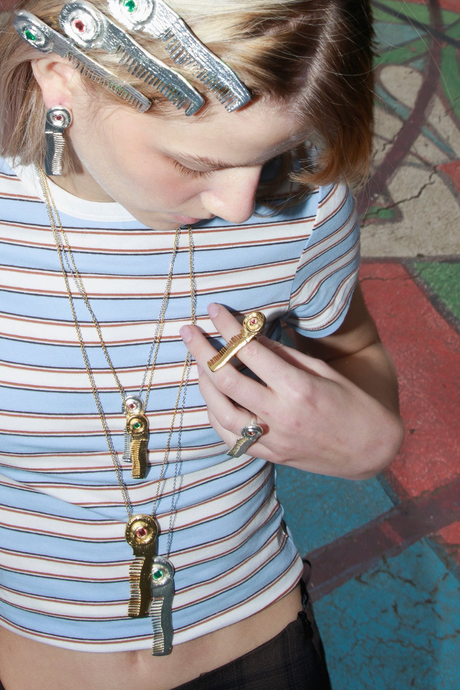 Anillo Peinilla Dorado