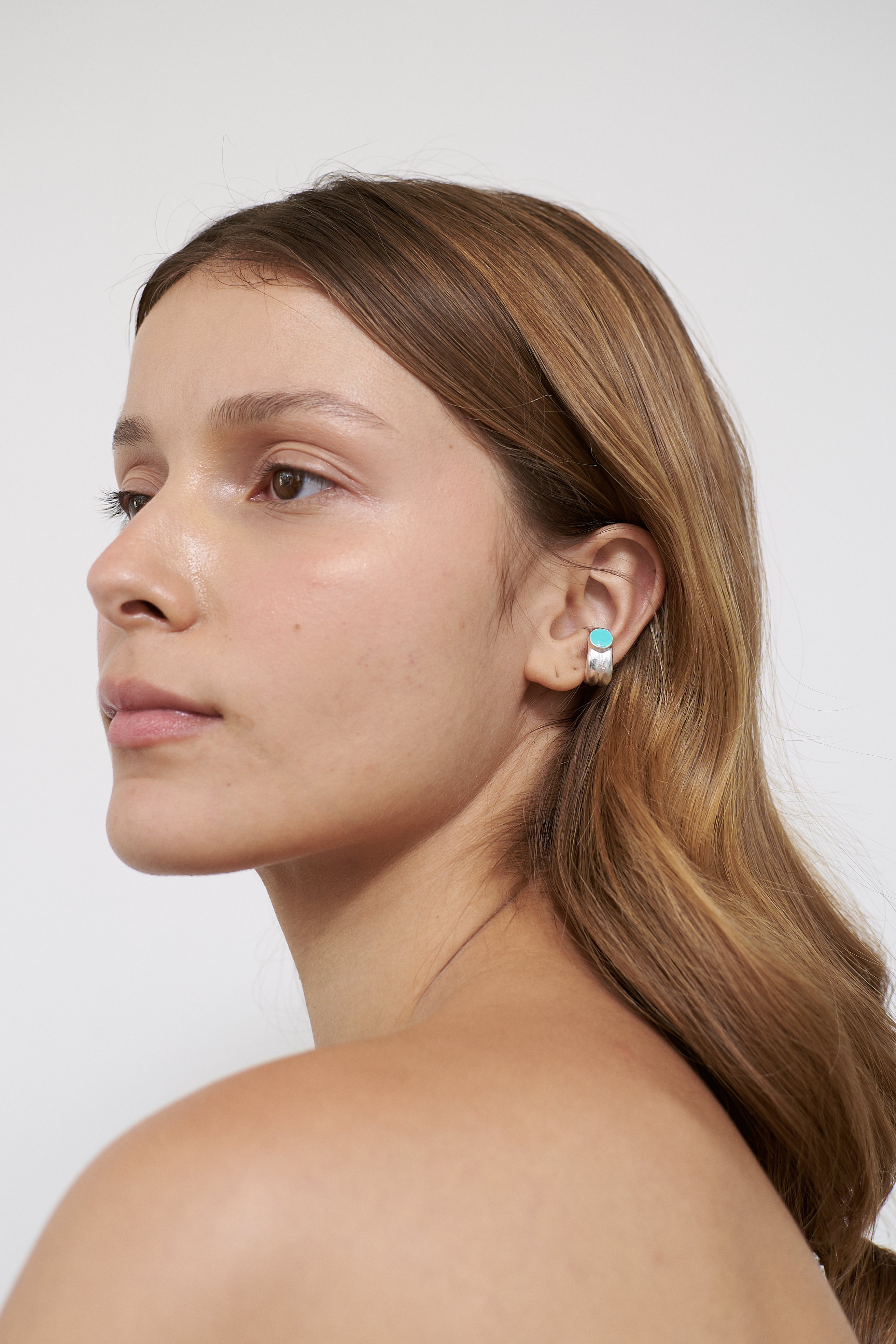 Earcuff Elemental plateado