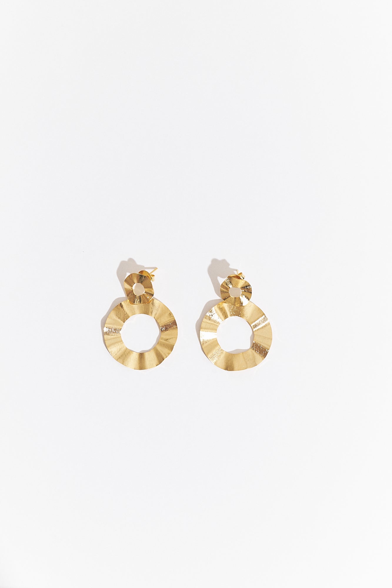 Aretes Ondas Ocho Mini