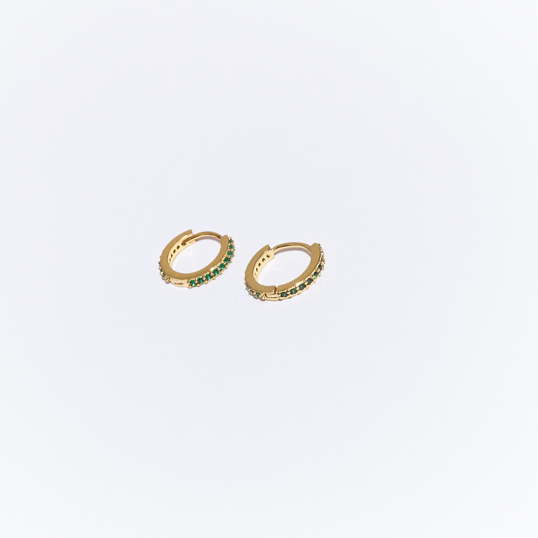 Hoops Zircon Verde Dorado