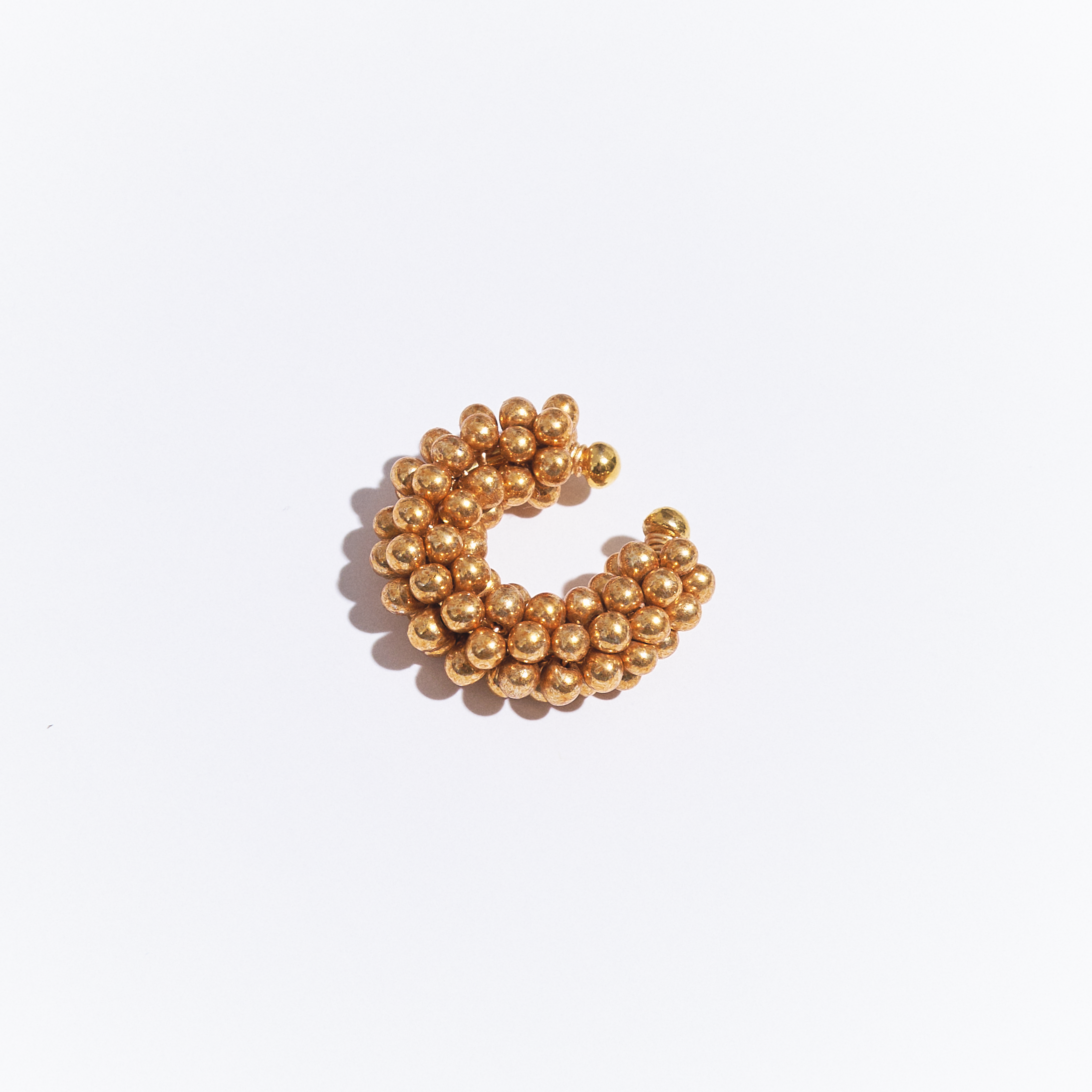 Earcuff Quinoa Dorado