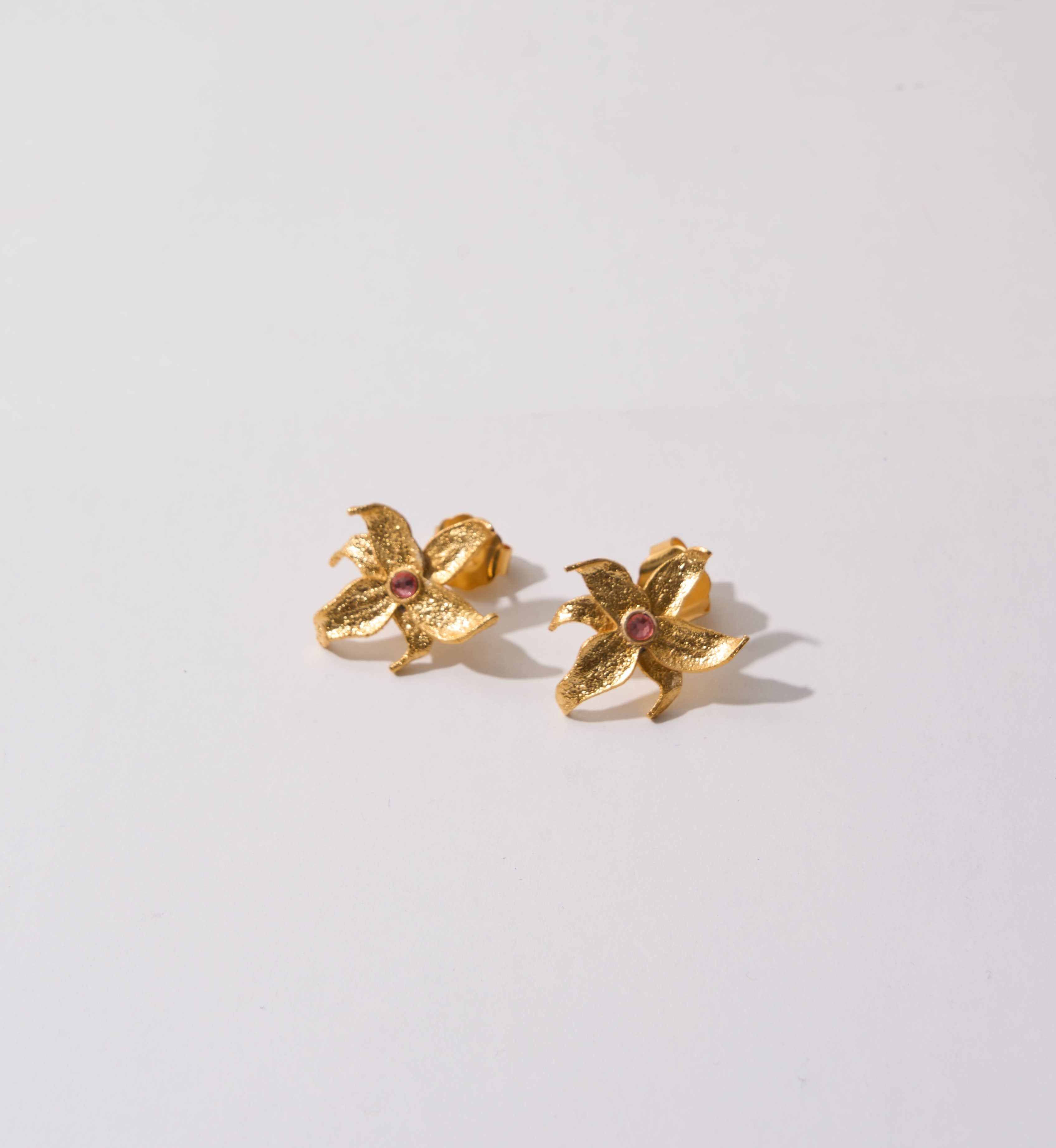 Aretes Aurora mini dorado