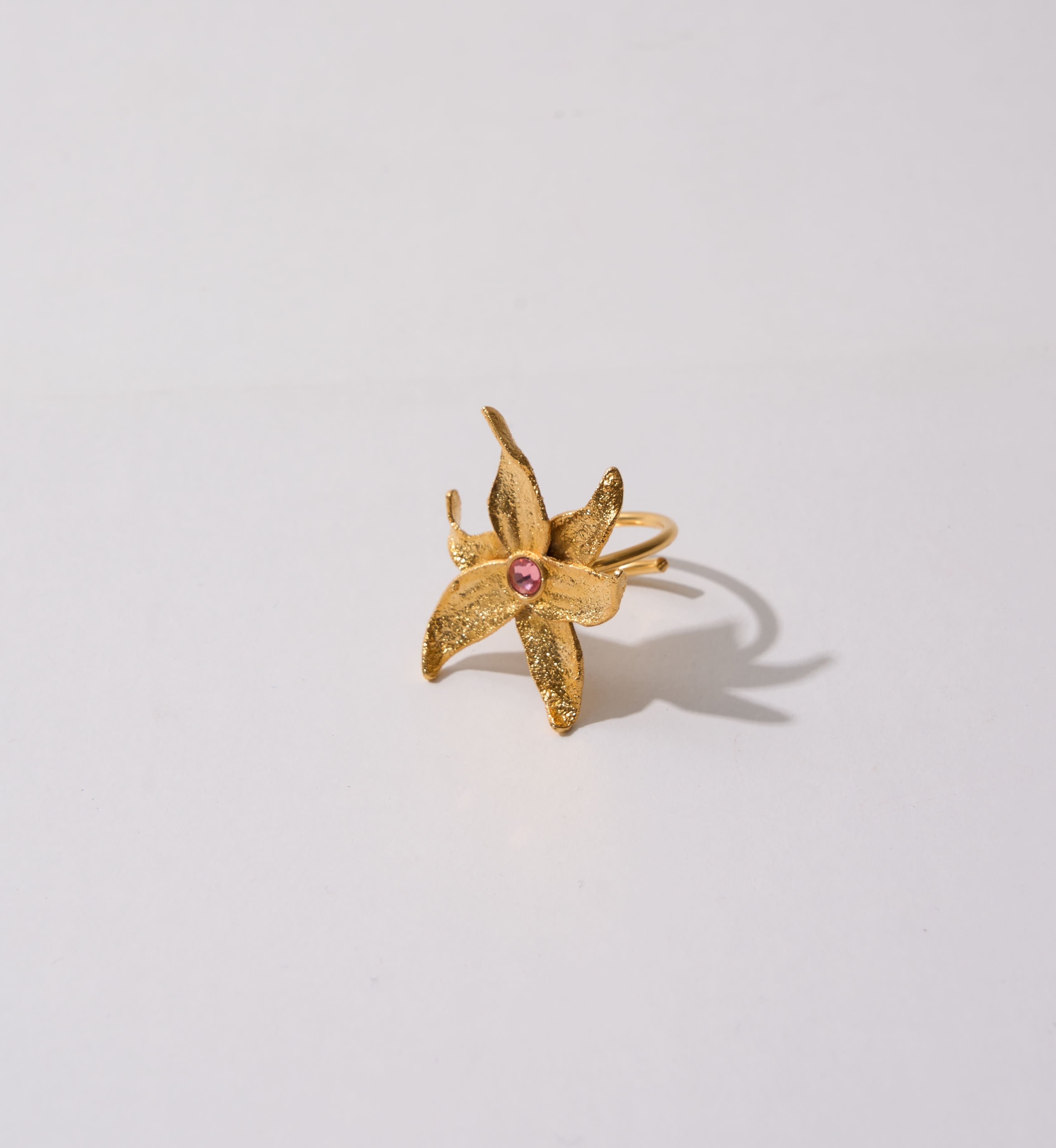 Anillo aurora dorado