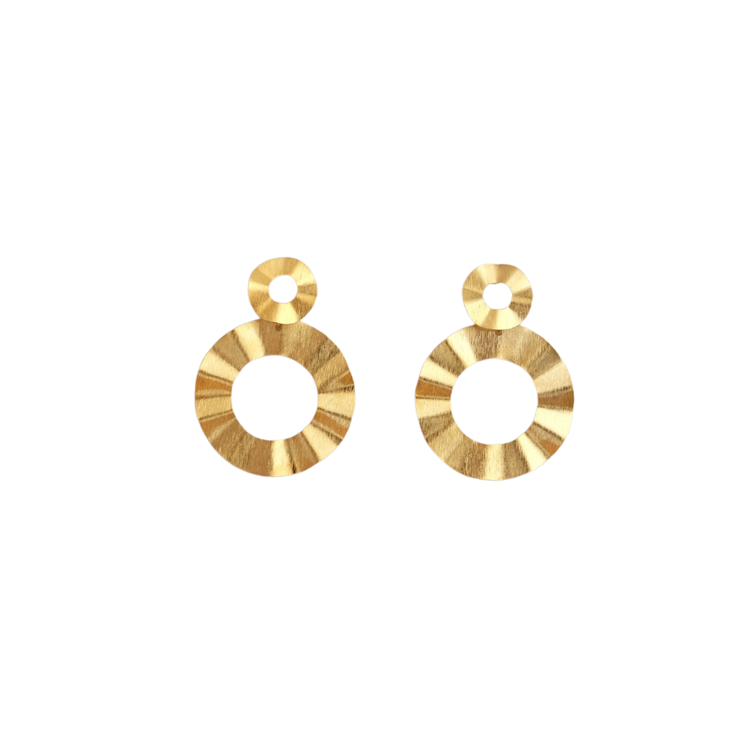 Aretes Ondas Ocho Mini